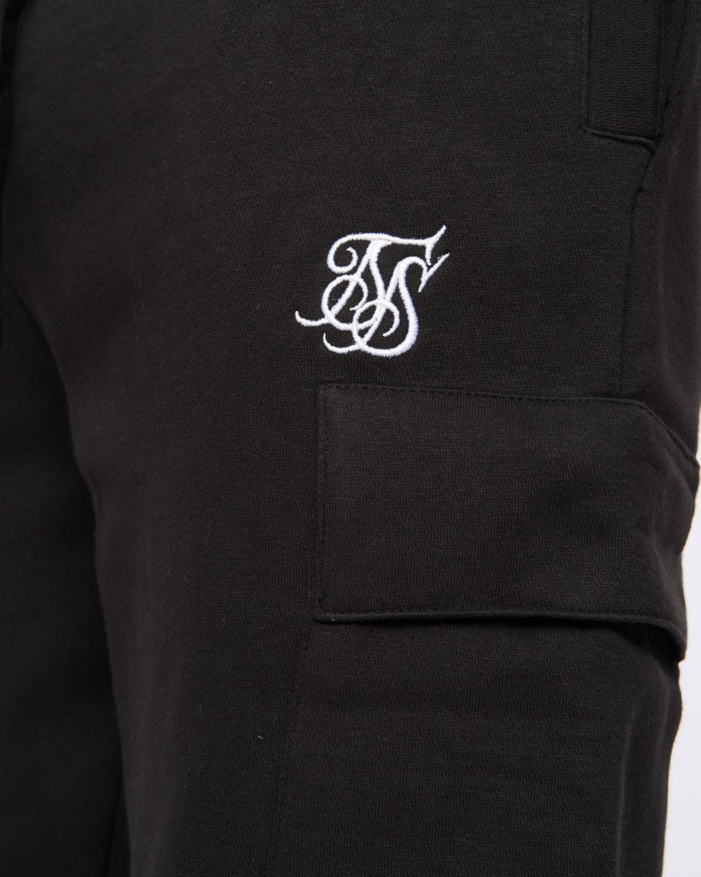Sik Silk Black Essentials Cargo Shorts