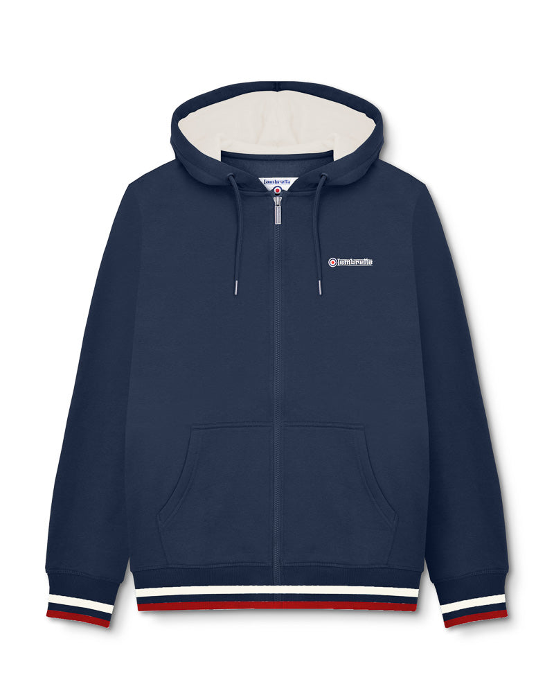 Lambretta full Zip Hoody  Navy