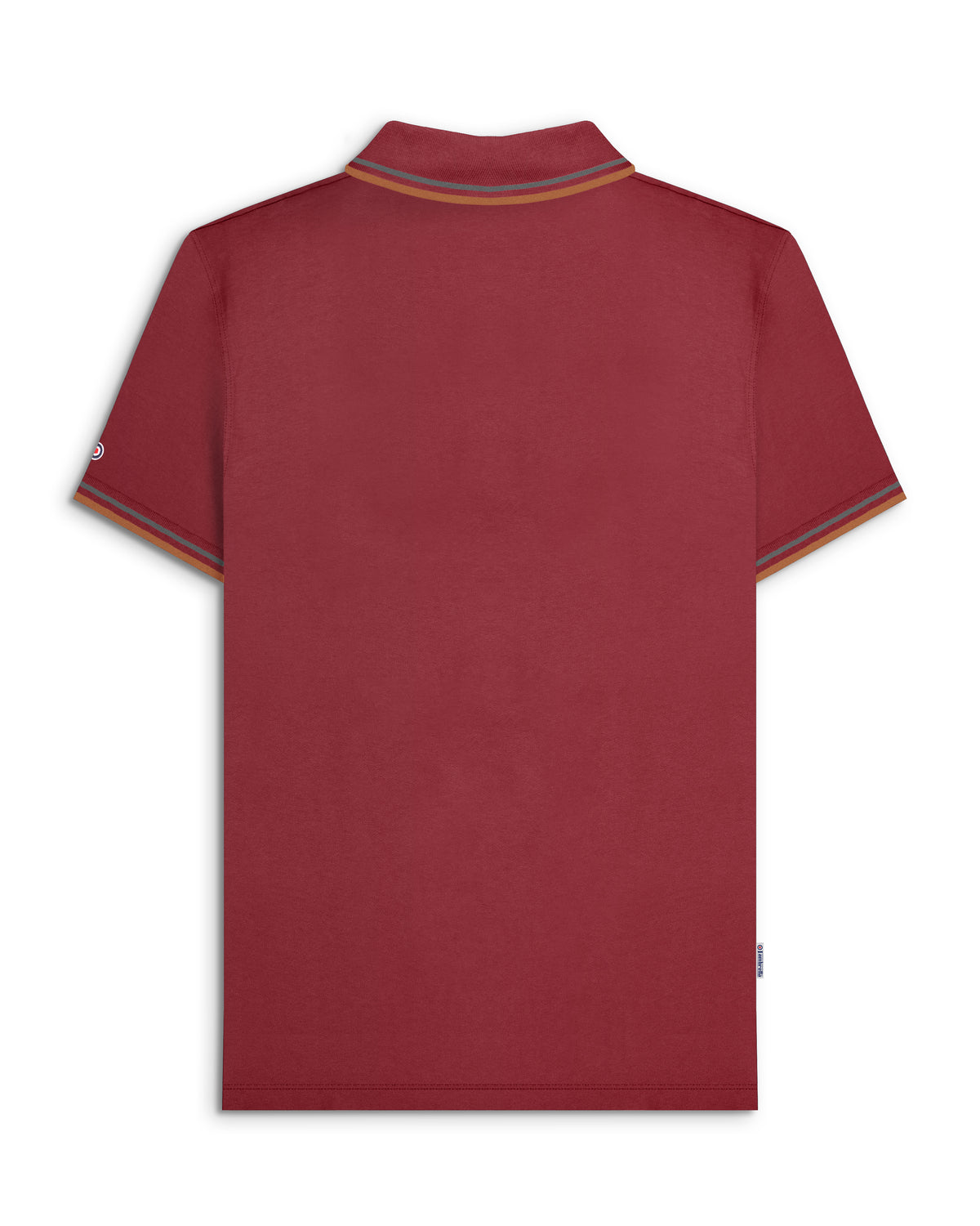 Lambretta Twin Tipped Polo Burgundy