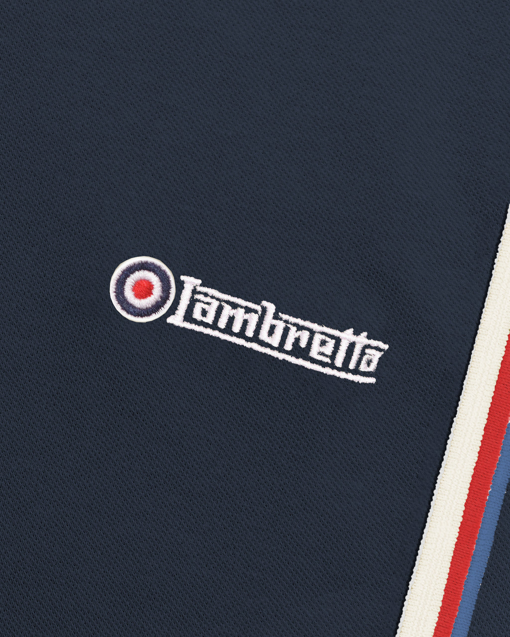 Lambretta  Triple Tipped Polo  Dark Navy