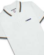 Lambretta Triple Tipped Polo  Foggy Dew