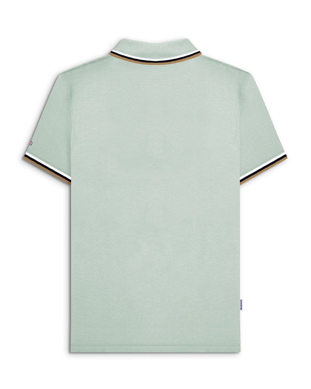 Lambretta triple tip polo  Pale Aqua