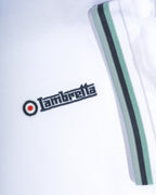 Lambretta triple tip polo white