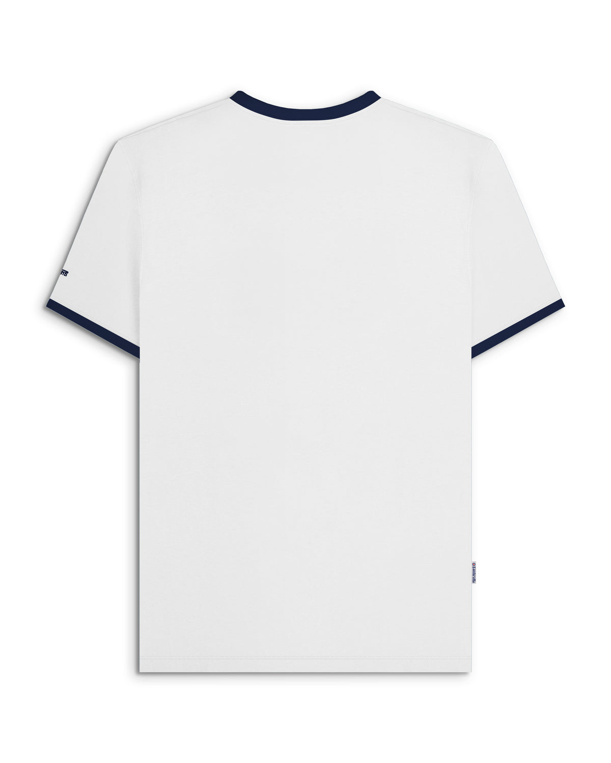 Lambretta Logo Ringer T shirt  White