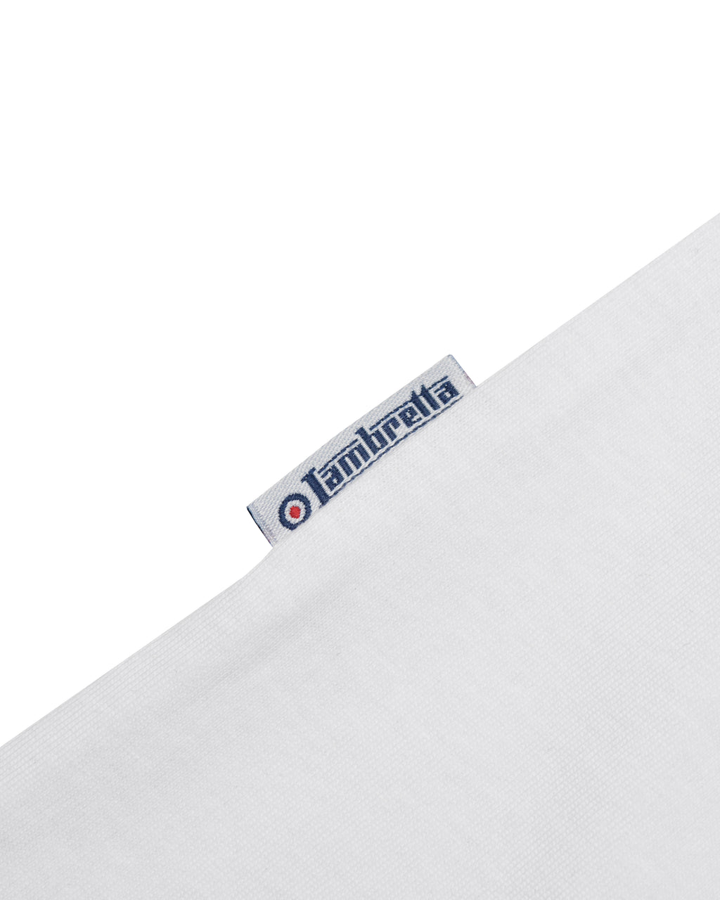 Lambretta Logo Ringer T shirt  White