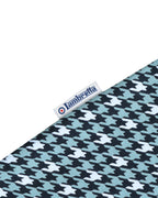 Mens Lambretta Houndstooth Polo Navy