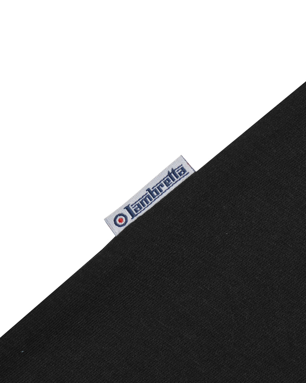 Lambretta Check T-Shirt Black