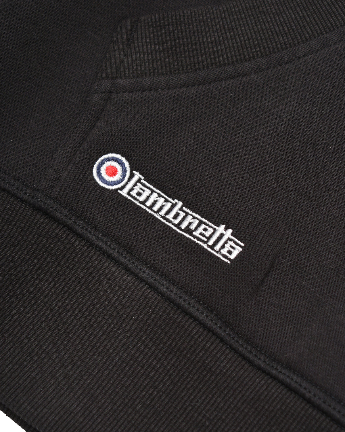 Lambretta Target Hoodie Black