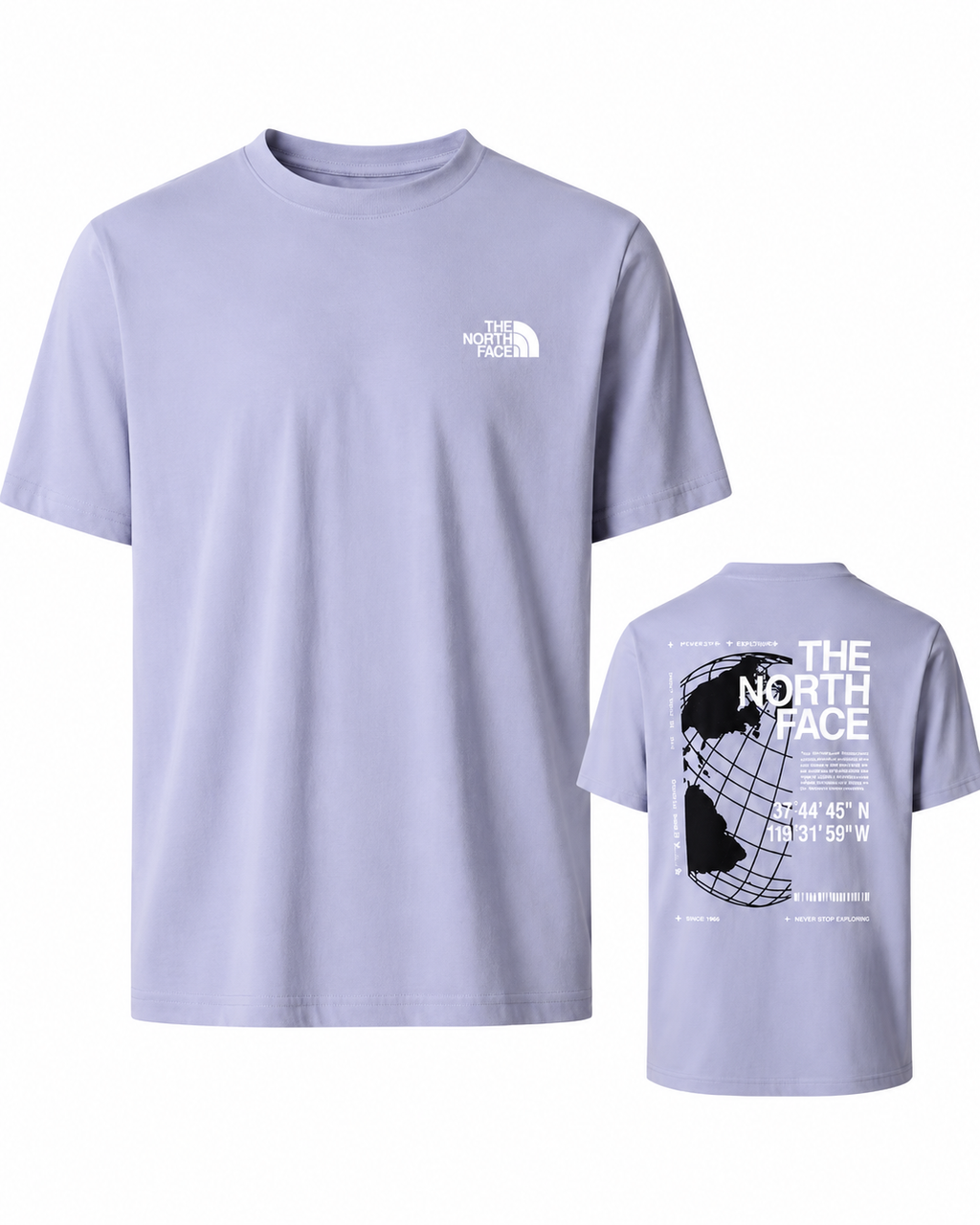 The North Face1 The North Face Mens Globe Reload Relaxed T Shirt In Grey Colour