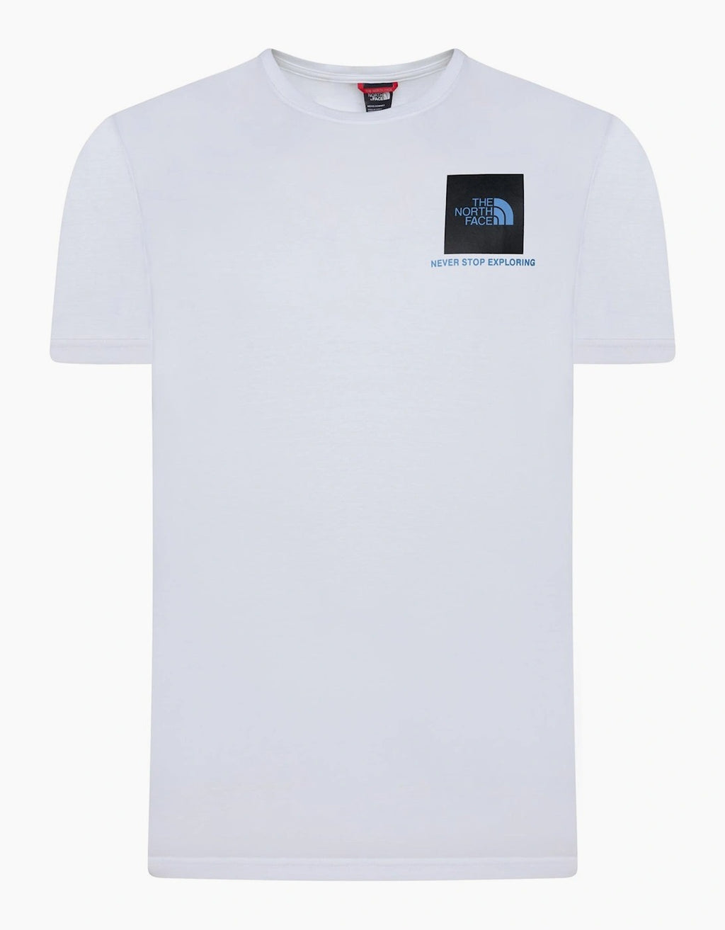The North Face men small box Tee White
