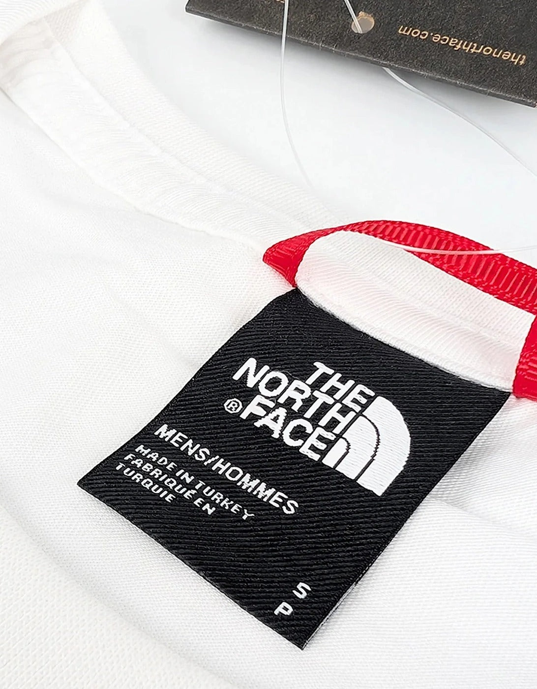 The North Face men small box Tee White
