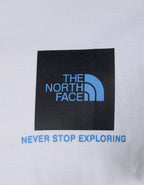 The North Face men small box Tee White