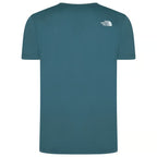 The North Face men small box Tee Dark Mallard Blue