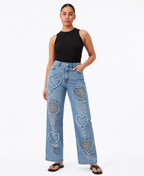 Embellished Ladies Jeans