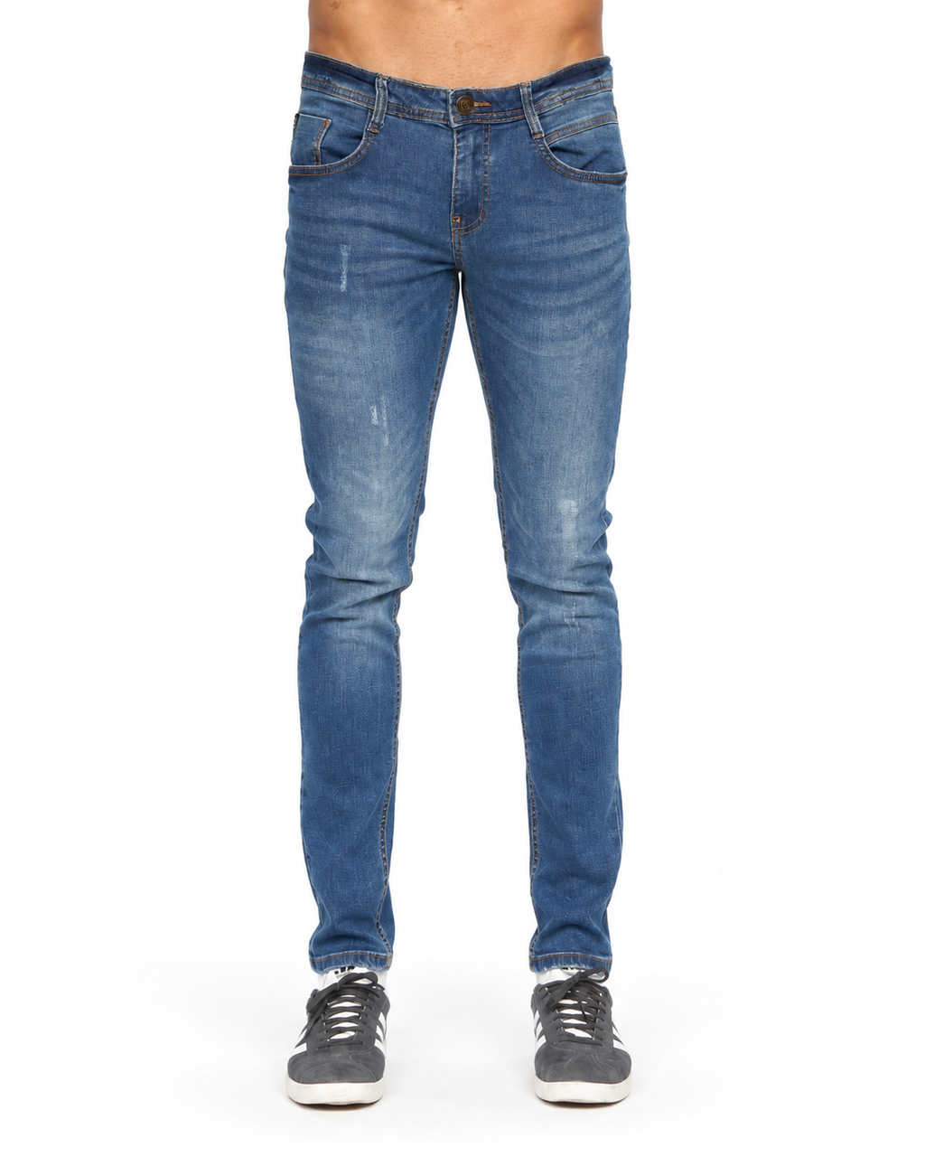 Duck & Cover Tranfold Slim Fit Jeans Stone Wash