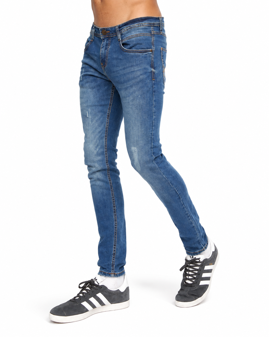 Duck & Cover Tranfold Slim Fit Jeans Stone Wash