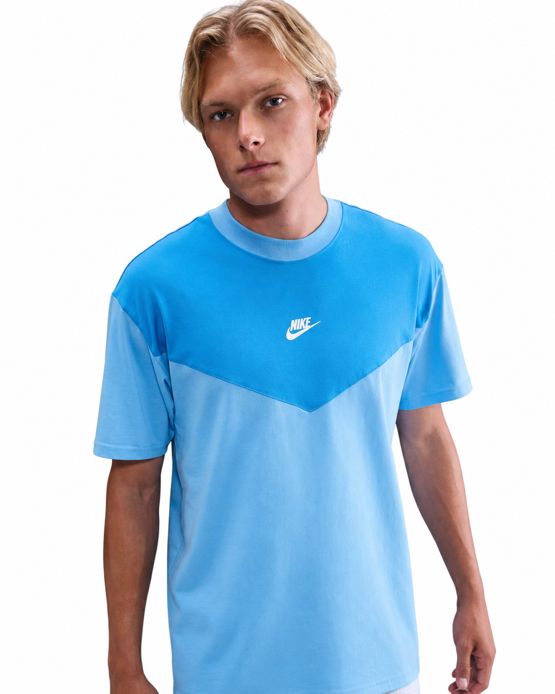Nike Tech Sportswear Mens Light blue /Royal T-Shirt