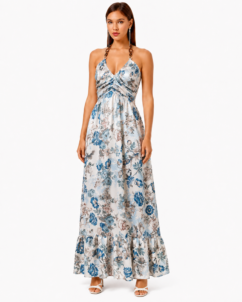 Ladies Maxi dress Blue