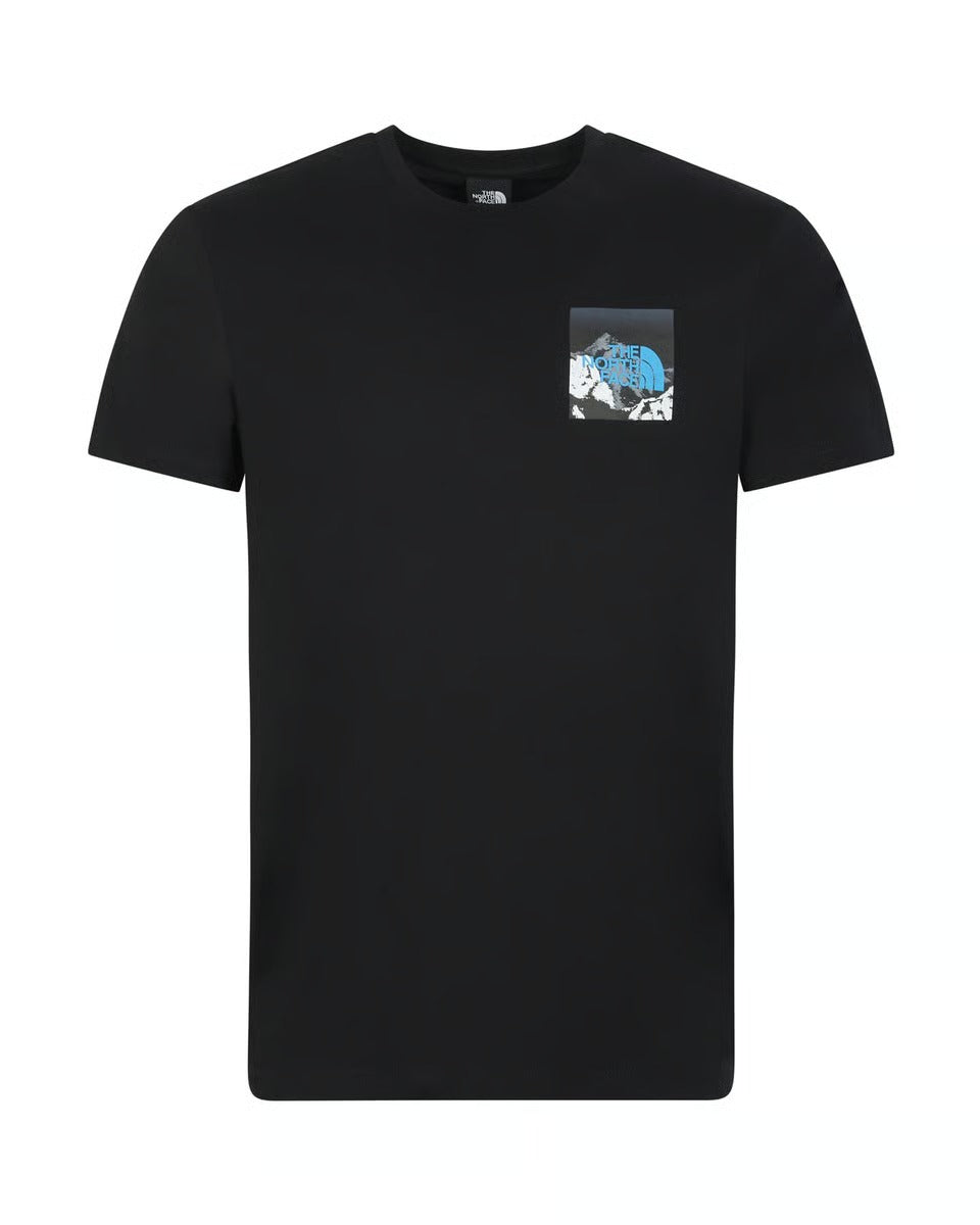 The North Face Mens Energy Graphic Logo T Shirt in Black