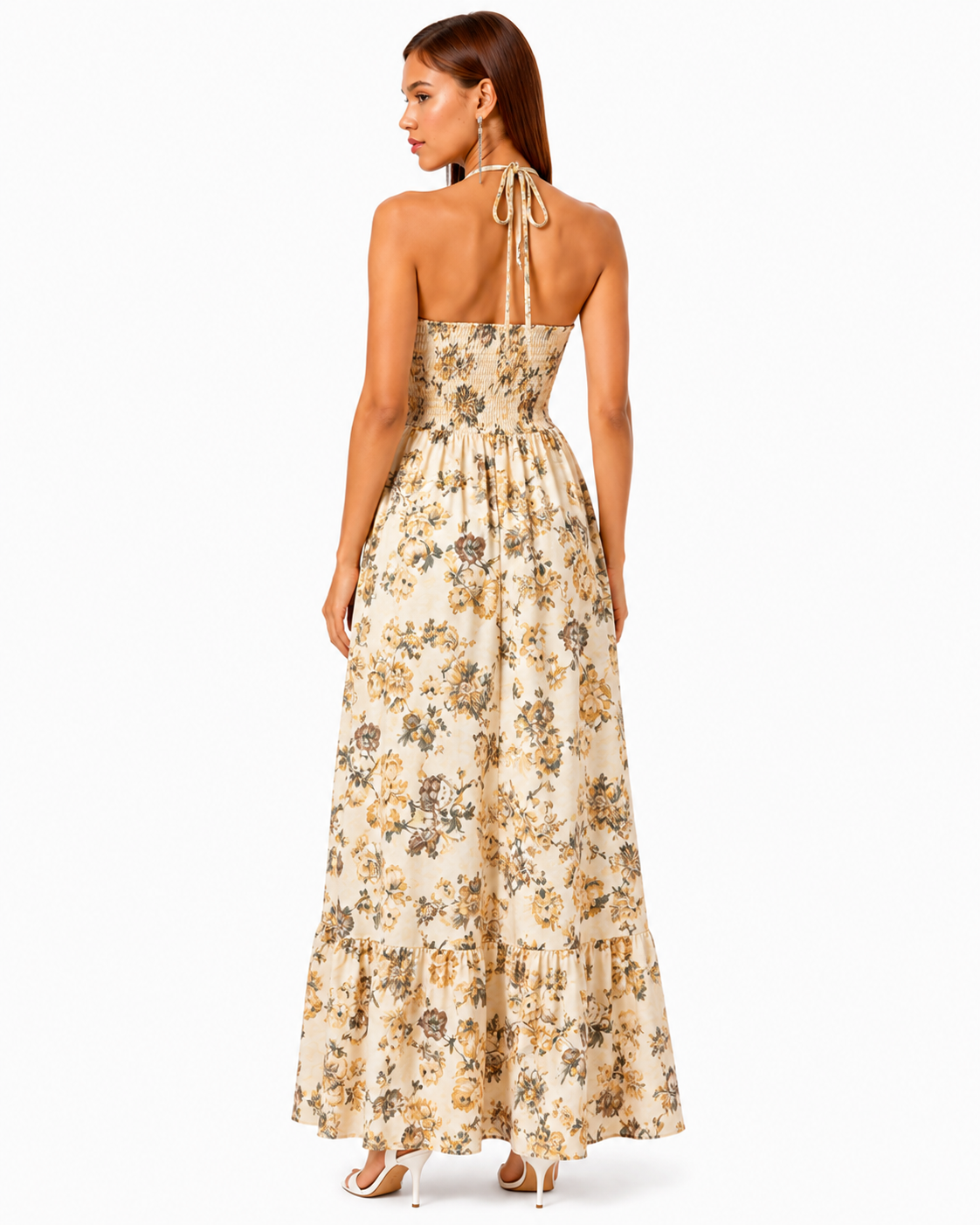 Ladies Maxi dress Yellow
