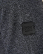 Pepston Crew Neck Jumper Black Marl