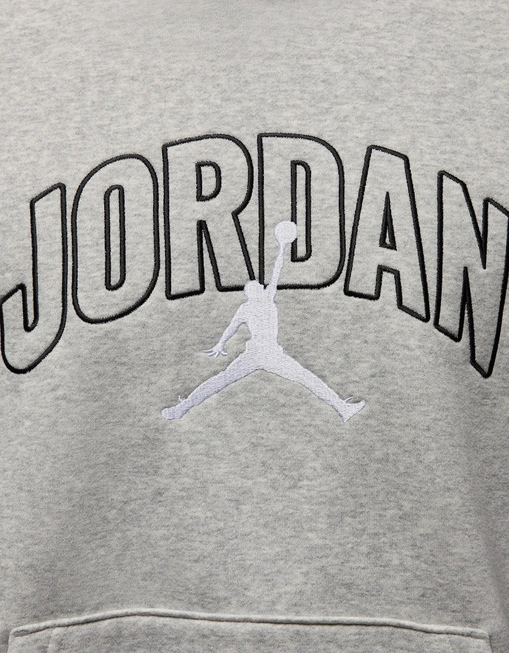 Nike Jordan Brooklyn Fleece Hoodie Grey
