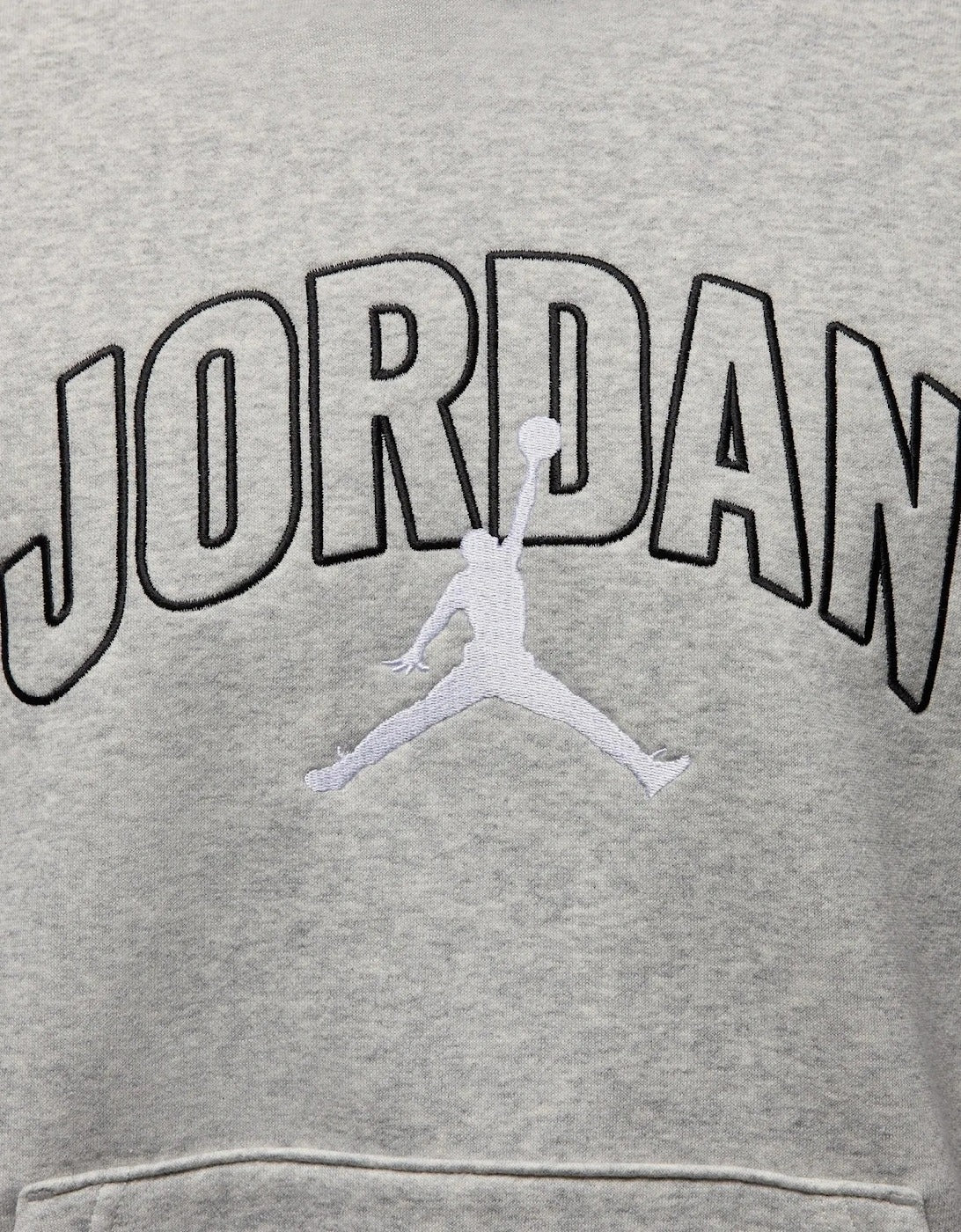 Nike Jordan Brooklyn Fleece Hoodie Grey