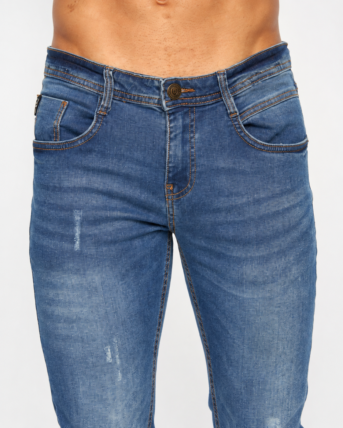 Duck & Cover Tranfold Slim Fit Jeans Stone Wash