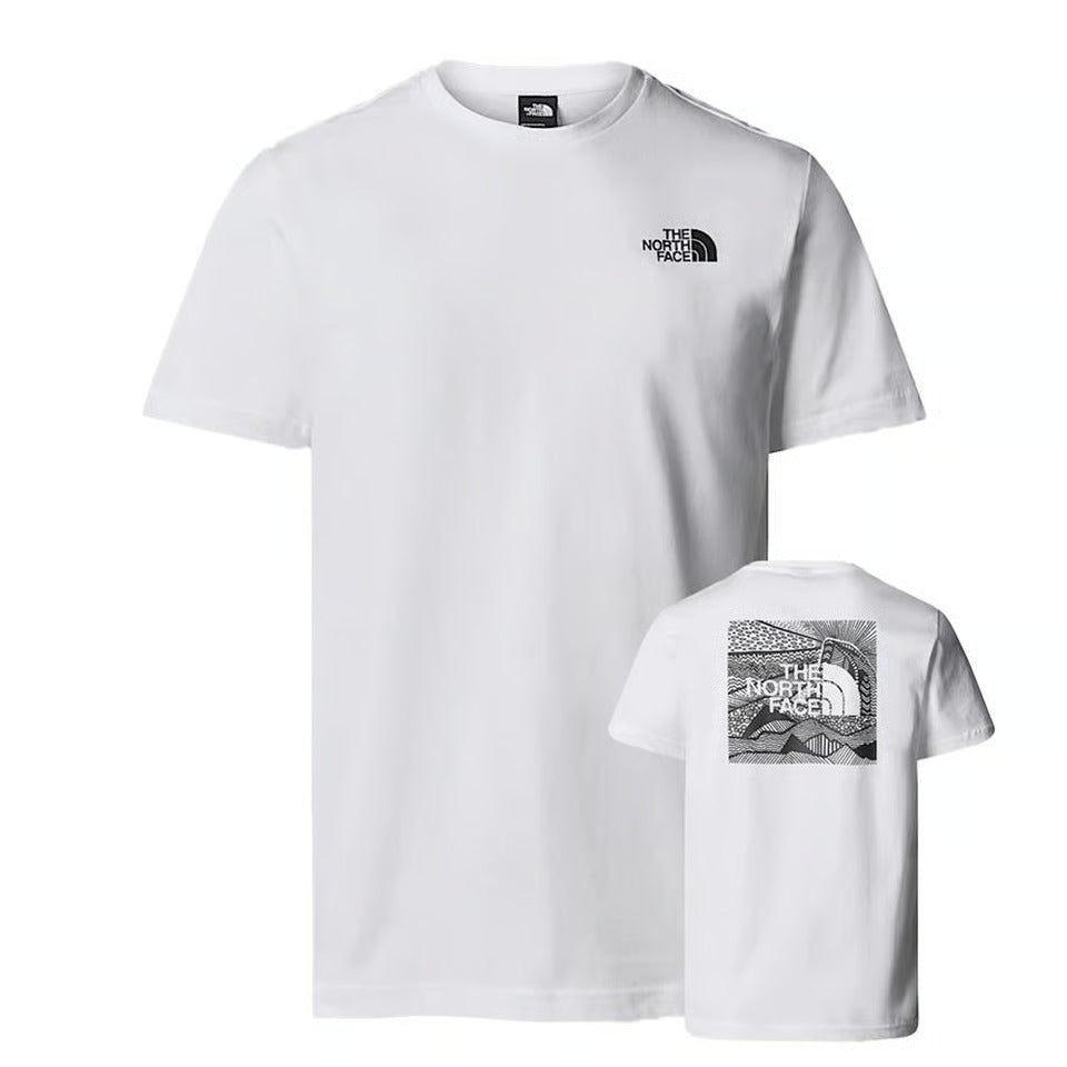The North Face Men’s Short Sleeve Redbox Celebration T-Shirt,  White